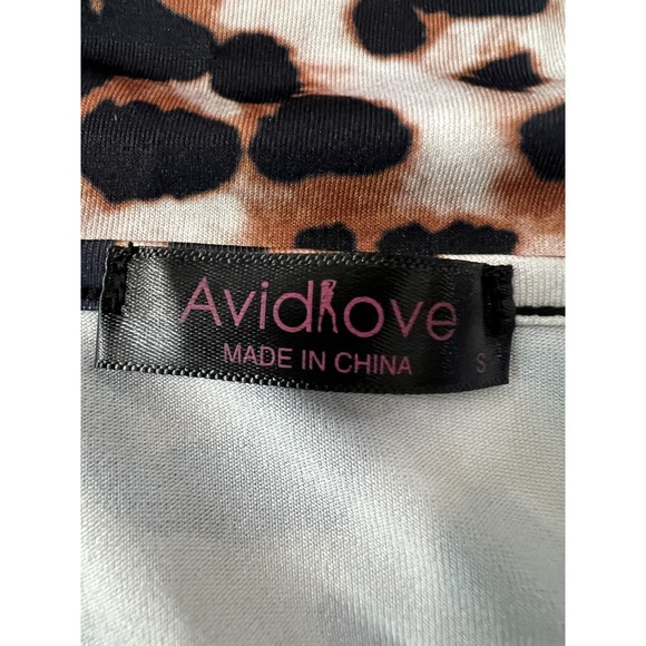 LEOPARD Print Silky Babydoll Lingerie Chemise Slip Nightie | SMALL | Avidlove - Picture 5 of 10